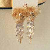 Flower Dangler Earrings